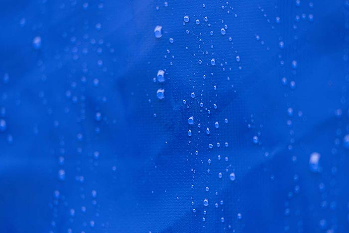mpasia tarp with raindrops